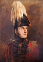 Ritratto del generale Lord Edward Somerset, soldato britannico, 1821