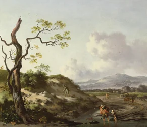Paesaggio con viaggiatori