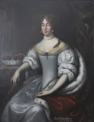 Ritratto di Dorotea di Brandeburgo, nata von Schleswig-Holstein-Sonderburg-Glücksburg (1636-1689)