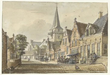 Veduta del villaggio di Harmelen