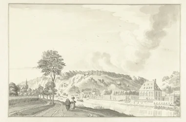 Castello Daff, lungo la Mosa, sopra Namur