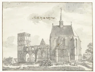 Rovina della chiesa a Mill