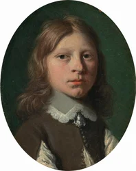Testa di ragazzo, 1650 circa (olio su rame)