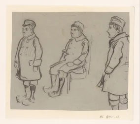 Schizzi di un ragazzo di campagna