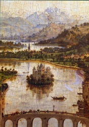 Paesaggio (dettaglio) di 