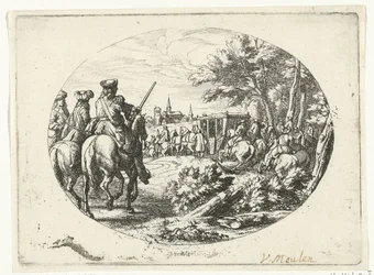 Assedio di una città (Rappresentazioni militari della vita di Luigi XIV, re di Francia)