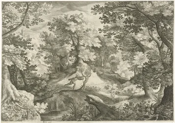 Paesaggio con Apollo e Dafne
