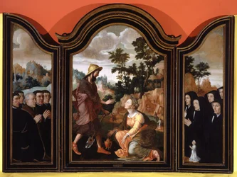 Noli Me Tangere, Donatori nelle ali, 1548-1554
