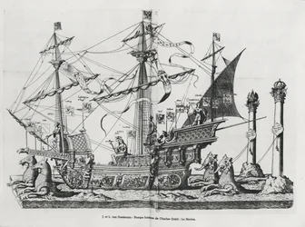 Vascello trionfale al corteo funebre dell