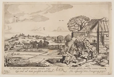 Aria (con vista su Haarlem), da I quattro elementi
