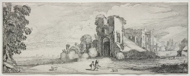 Alcuni paesaggi piacevoli e rovine di antichi monumenti: Castello di Brederode