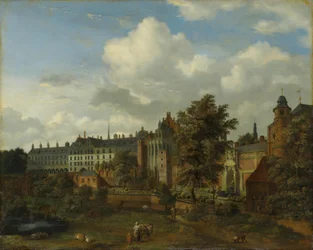 Il vecchio palazzo a Bruxelles