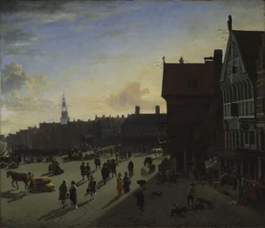 La diga e Damrak, Amsterdam