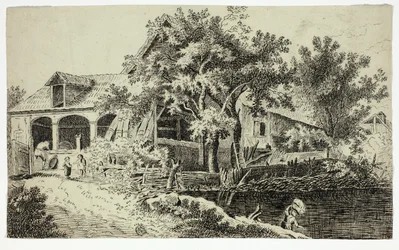 Mulino in riva al torrente