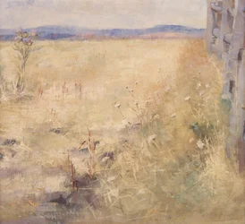 Campi arati in estate, c.1900