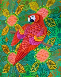 Pappagallo rosso