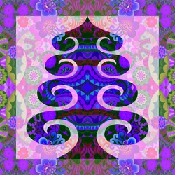 Albero in viola, 2020