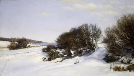 Inverno vicino al mare, 1888