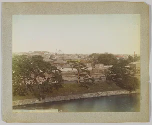 Città di Tokyo dal Palazzo Imperiale, Giappone