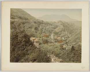 Vista da Miyanoshita, Prefettura di Kanagawa, Giappone