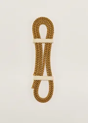 Corda per fissare il coperchio del barattolo per la conservazione delle foglie di tè (kuchio), fine XIX-inizio XX secolo (seta con colorante sintetico)