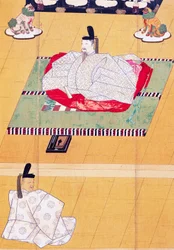 Imperatore Go-Daigo e Ministro Fujifusa