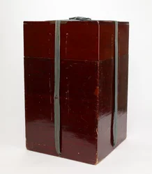 Scatola interna per la conservazione delle foglie di tè e accessori, 1615-1868