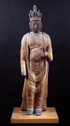 Juichimen Kannon (Kannon a undici teste), periodo Heian, inizio X secolo
