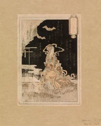 Signora seduta accanto a un ruscello, c.1785