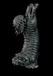 Bruciaprofumi a forma di leone