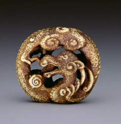Netsuke raffigurante un drago d