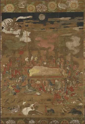 Parinirvana di Sakyamuni, il Buddha storico