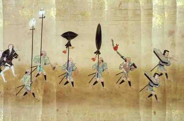 Sesta ambasciata coreana in Giappone al tempo della successione di Tokugawa Ietsuna nel 1651, probabilmente di Kano Masunobu 1655-57