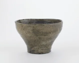 Ciotola da tè a forma di flauto cinese, Hagi, prefettura di Yamaguchi, periodo Edo