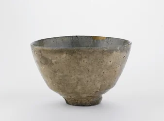 Ciotola da tè a forma di ciotola da tè Ido coreana, prefettura di Yamaguchi, periodo Edo, XVIII-XIX secolo