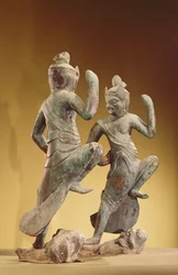 Zao Gongen, Periodo Heian (794-1185) (bronzo dorato)