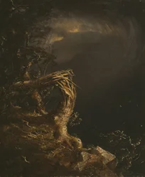 Albero devastato
