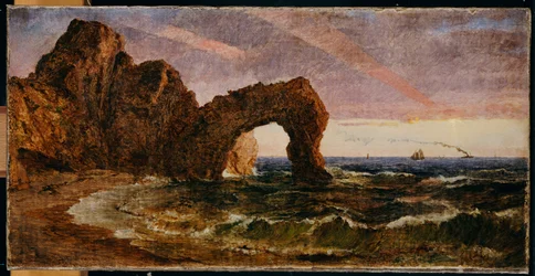 Tramonto a Etretat, 1894