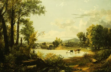 La valle tranquilla, 1856