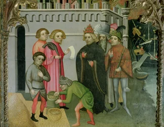 La miracolosa moltiplicazione del grano (dettaglio)