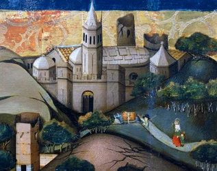 Paesaggio con la Chiesa Episcopale, (dettaglio)