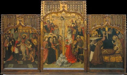 Martirio di San Bartolomeo, Calvario e morte di Santa Maria Maddalena