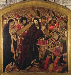 La strada per il Calvario, Pala d