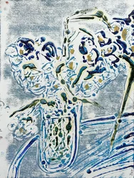 Fleur De Sel No. 02 Blue Carmel Monotipo