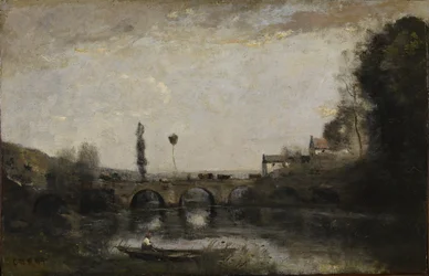 Paesaggio con ponte