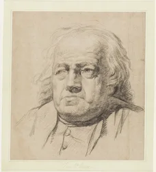 Ritratto a mezzo busto di un anziano
