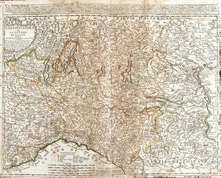 Svizzera (Canton Ticino), Italia (Regioni: Valle d