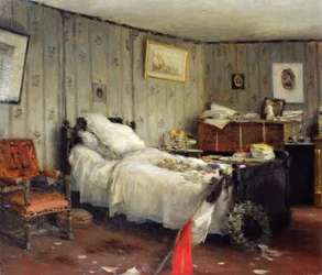 La camera mortuaria di Leon Gambetta
