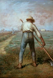 Il mietitore, 1866-68 circa (pastello e pastello nero su carta)