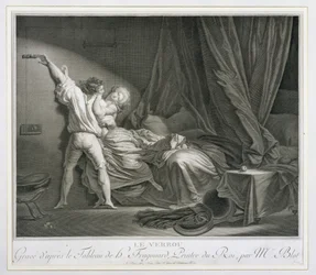 Il bullone, incisione di Maurice Blot (1753-1818) pubblicata a Parigi (incisione) (stampa di 37496)